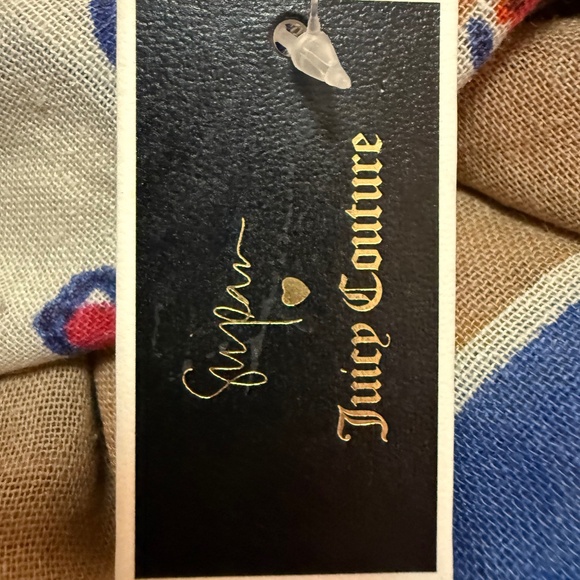 Juicy Couture "A Place in the Sun" Silk-Cotton Scarf - Picture 12 of 13